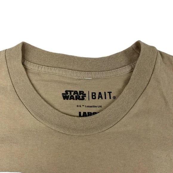 Bait x Star Wars Boba Fett comic book logo tee